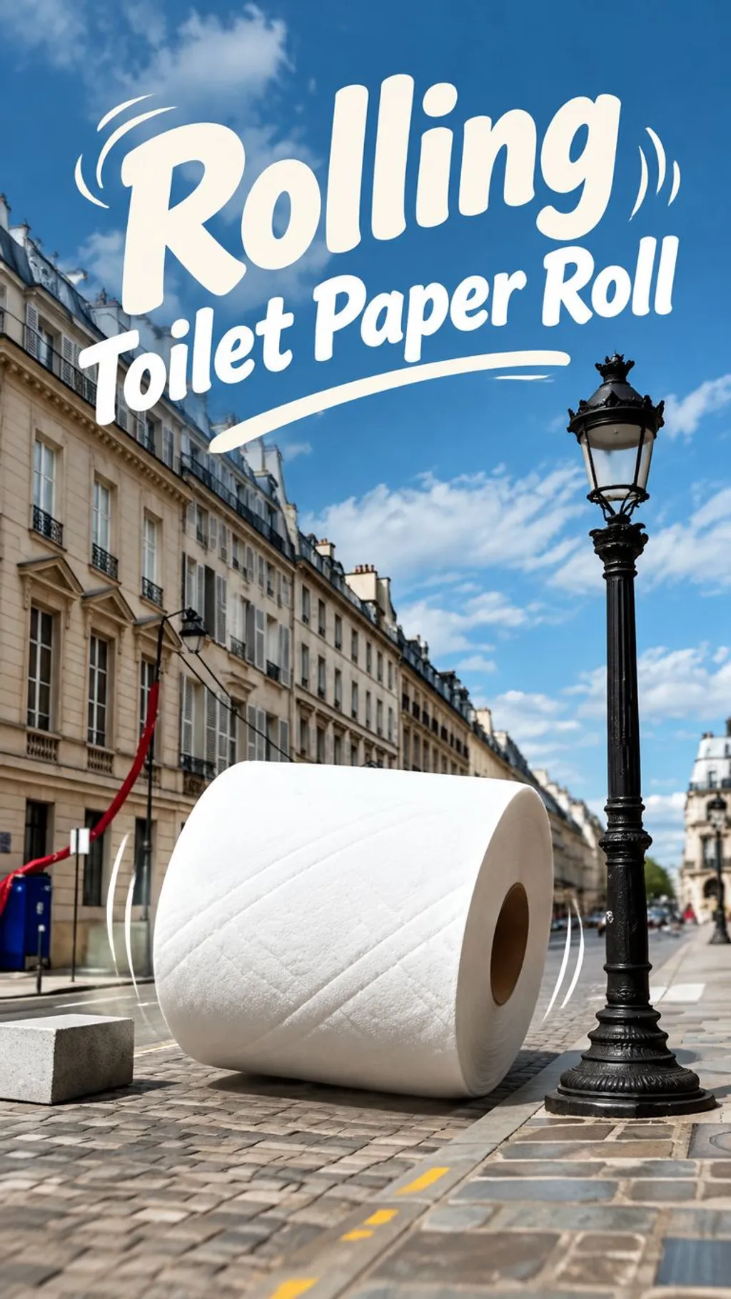 Rolling Toilet Paper Roll